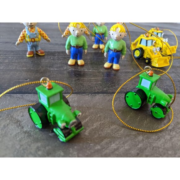 Kurt‎ Adler Bob the builder construction mini ornam